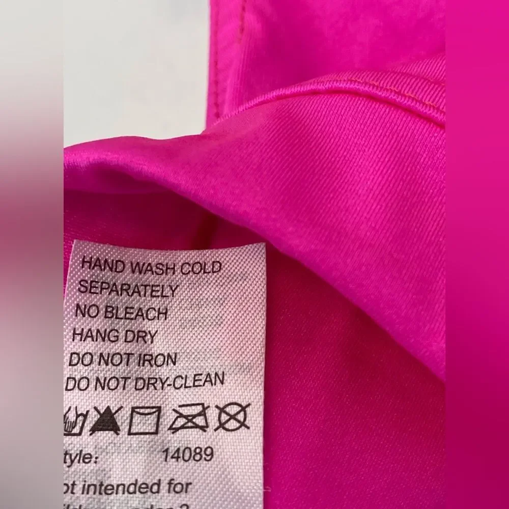 WEISSMAN Dance Costume menswear hot pink black Bye Bye Blackbird 14089 SA
